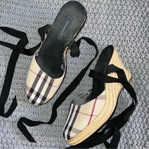 Burberry espadrilles